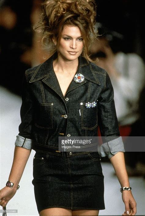 cindy crawford chanel|Cindy Crawford Chanel dress.